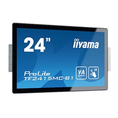 iiyama ProLite TF2415MC-B1 touch screen monitor 60.5 cm (23.8") 1920 x 1080 pixels Black Multi-touch