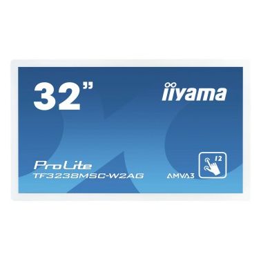 iiyama ProLite TF3238MSC-W2AG 80 cm (31.5") LED Full HD Touchscreen Interactive flat panel White