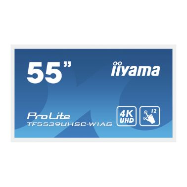 iiyama ProLite TF5539UHSC-W1AG computer monitor 139.7 cm (55") 3840 x 2160 pixels 4K Ultra HD LED To