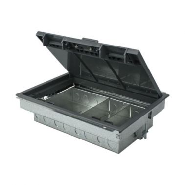 Titan 4 COMPARTMENT FLOOR BOX (EMPTY)