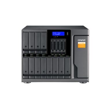 QNAP TL-D1600S HDD/SSD enclosure Black, Grey 2.5/3.5"