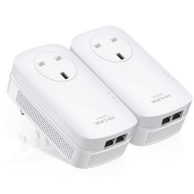 TP-Link AV2000 2-Port Gigabit Passthrough Powerline Starter Kit