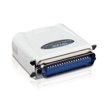 TP-LINK Single Parallel Port Fast Ethernet print server Ethernet LAN