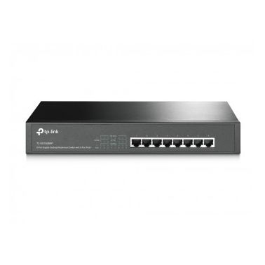 TP-LINK TL-SG1008MP network switch Unmanaged Gigabit Ethernet (10/100/1000) Black Power over Ethernet (PoE)