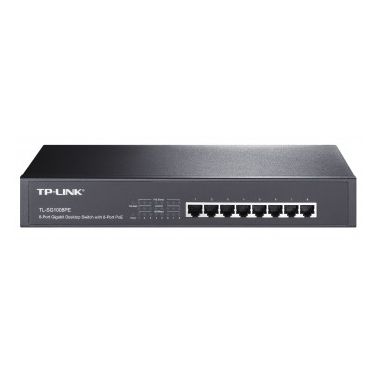 TP-LINK TL-SG1008PE network switch Unmanaged L2 Gigabit Ethernet (10/100/1000) Black Power over Ethernet (PoE)