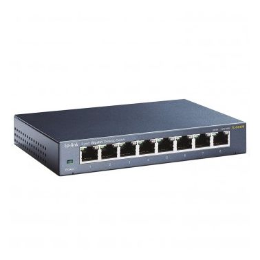 TP-LINK TL-SG108 V3.0 Unmanaged Gigabit Ethernet (10/100/1000) Black