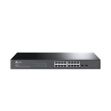 TP-LINK JetStream 16-Port Gigabit Smart Switch with 2 SFP Slots