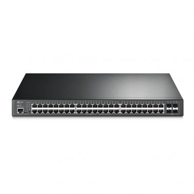 TP-Link JetStream 52-Port Gigabit L2+ Managed Switch with 48-Port PoE+