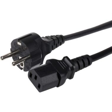 Maplin TPP15 power cable Black 1.7 m IEC C13