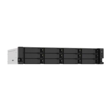 QNAP TS-1253DU-RP J4125 Ethernet LAN Rack (2U) Aluminium, Black NAS