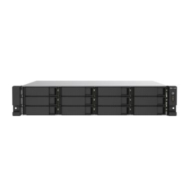 QNAP TS-1273AU-RP-8G NAS/storage server Rack (2U) Ethernet LAN Black, Grey V1500B