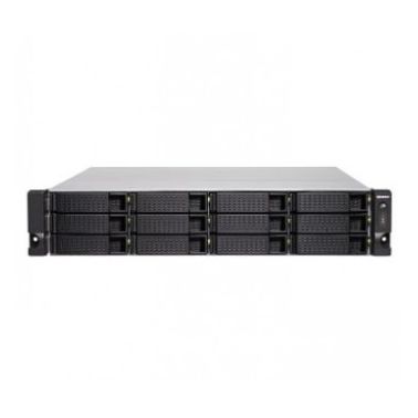 QNAP TS-1277XU-RP-1200-4G/168TB-EXOS NAS/storage server Ethernet LAN Rack (2U) Black