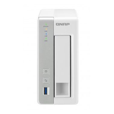 QNAP TS-131P NAS/storage server Ethernet LAN Tower Grey,White