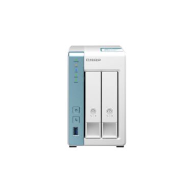 QNAP TS-231K AL214 Ethernet LAN Tower Turquoise, White NAS