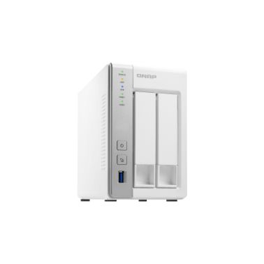 QNAP TS-231P2-1G NAS Tower Ethernet LAN Grey, White Alpine AL-314