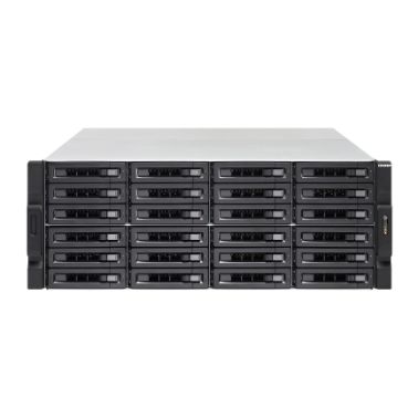 QNAP TS-2477XU-RP 2700 Ethernet LAN Rack (4U) Aluminium, Black NAS