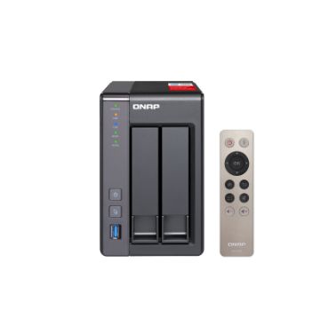 QNAP TS-251+ Ethernet LAN Tower Black NAS