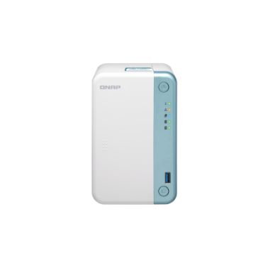 QNAP TS-251D NAS Tower Ethernet LAN Blue, White J4005