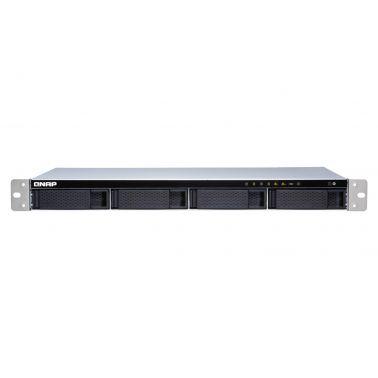 QNAP TS-431XEU NAS Rack (1U) Ethernet LAN Black, Stainless steel Alpine AL-314