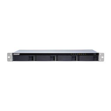 QNAP TS-431XeU-2G 48TB 4x12TB Seagate IronWolf Pro 4 Bay NAS Rackmount Rack (1U) Ethernet LAN Aluminium, Black Alpine AL-314