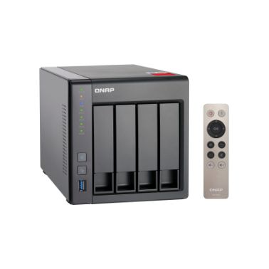 QNAP TS-451+ NAS Tower Ethernet LAN Black J1900