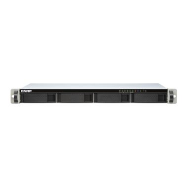 QNAP TS-451DeU NAS Rack (1U) Ethernet LAN Aluminium, Black J4025