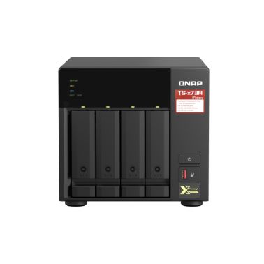 QNAP TS-473A-8G/8TB-IW NAS/storage server Tower Ethernet LAN Black V1500B