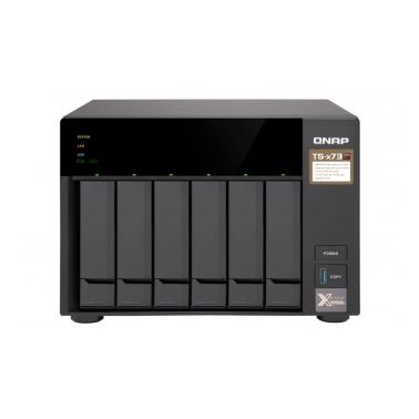 QNAP TS-673 Ethernet LAN Desktop Black NAS