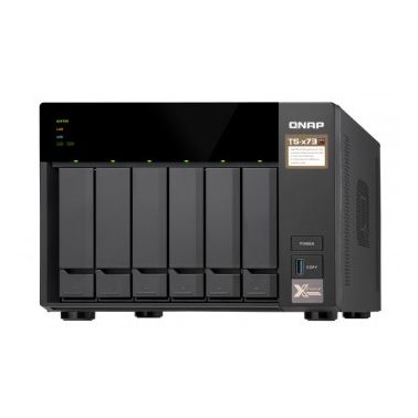 QNAP TS-673 Ethernet LAN Desktop Black NAS