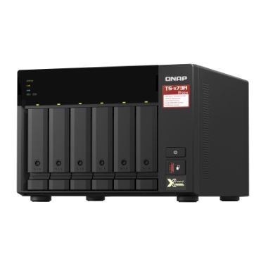 QNAP TS-673A-8G NAS Tower Ethernet LAN Black V1500B