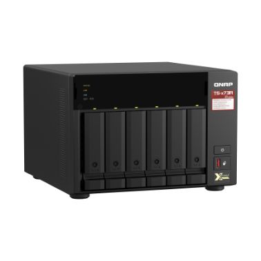 QNAP TS-673A-8G NAS Tower Ethernet LAN Black V1500B