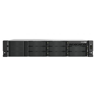 QNAP TS-855EU-8G NAS/storage server SAN Rack (2U) Ethernet LAN Black C5125