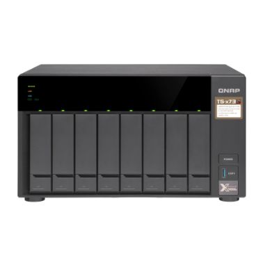 QNAP TS-873 RX-421ND Tower Black NAS