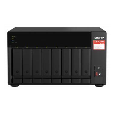 QNAP TS-873A NAS Tower Ethernet LAN Black V1500B