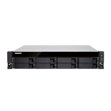 QNAP TS-877XU-RP-3600-8G/112TB TOSH NAS Rack (2U) Ethernet LAN Black