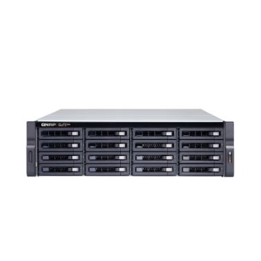 QNAP TS-h1683XU-RP NAS Rack (3U) Ethernet LAN Black E-2236