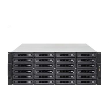 QNAP TS-H2477XU-RP-3700X-32G/192TB-EXOS NAS/storage server Rack (4U) Ethernet LAN Black