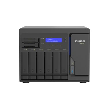 QNAP TS-H886 D-1622 Ethernet LAN Desktop Black, Grey NAS