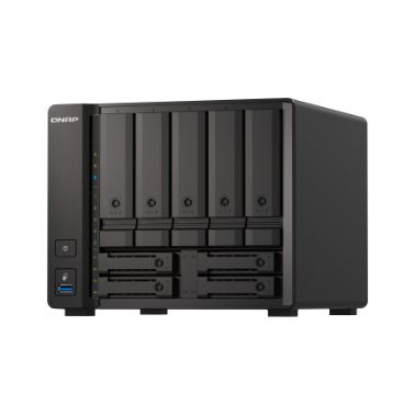 QNAP TS-H973AX-32G NAS/storage server Tower Ethernet LAN Black V1500B