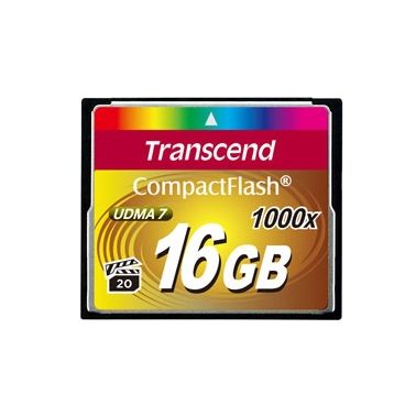 Transcend CompactFlash 1000x 16GB