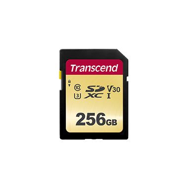 Transcend TS256GSDC500S memory card 256 GB SDXC MLC