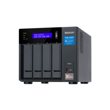 QNAP TVS-472XT-I3-4G/24TB-IW NAS/storage server Tower Ethernet LAN i3-8100T