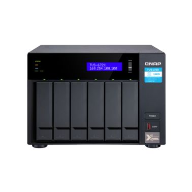 QNAP TVS-672X-I3-8G NAS/storage server Tower Ethernet LAN Black i3-8100T