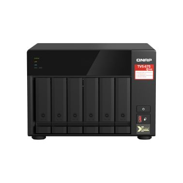 QNAP TVS-675 NAS Tower Ethernet LAN Black KX-U6580