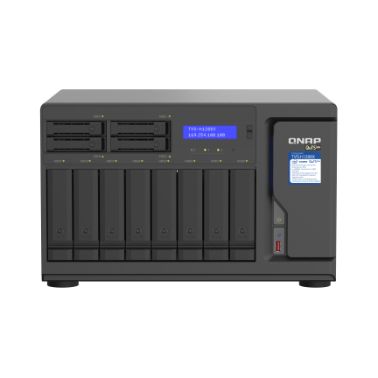 QNAP TVS-h1288X NAS Tower Ethernet LAN Black