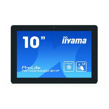 iiyama ProLite TW1023ASC-B1P touch screen monitor 25.6 cm (10.1") 1280 x 800 pixels Black Multi-touch Multi-user