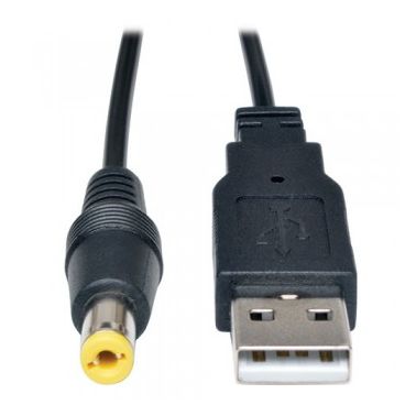 Tripp Lite USB to Type M 5V DC Power Cable, 0.91 m (3-ft.)