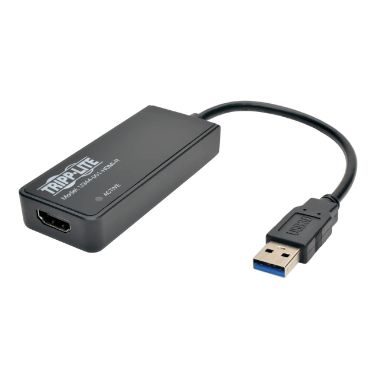 Tripp Lite USB 3.0 SuperSpeed to HDMI Dual Monitor External Video Graphics Card Adapter, 512 MB SDRAM - 2048x1152,1080p