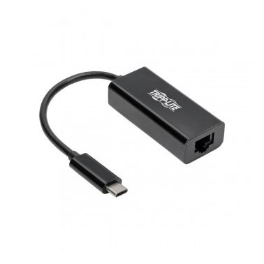 Tripp Lite USB-C to Gigabit Network Adapter with Thunderbolt 3 Compatibility �� Black