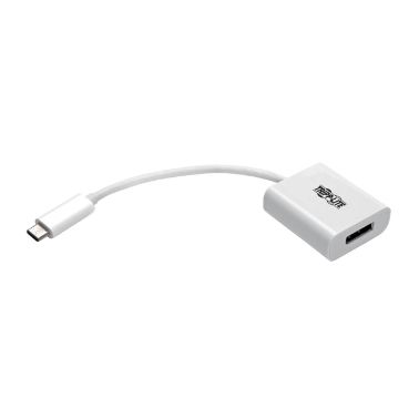 Tripp Lite USB Type-C (USB-C) to Displayport External Video Adapter (M/F), DisplayPort Alternate Mode, 3840 x 2160 (4K x 2K)  30Hz